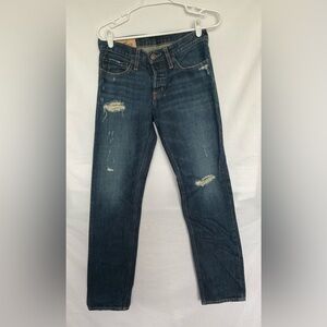 Hollister Slim Blue Distressed Jeans